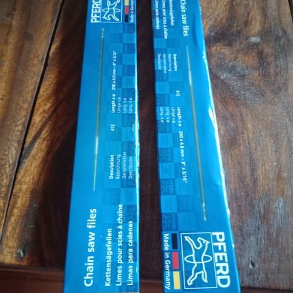 ตะไบเลื่อยโซ่ PFERD 8”x5/32” ตะไบกลม ใหญ่