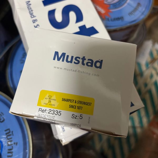 (F) เบ็ด 5 MUSTAD 2335