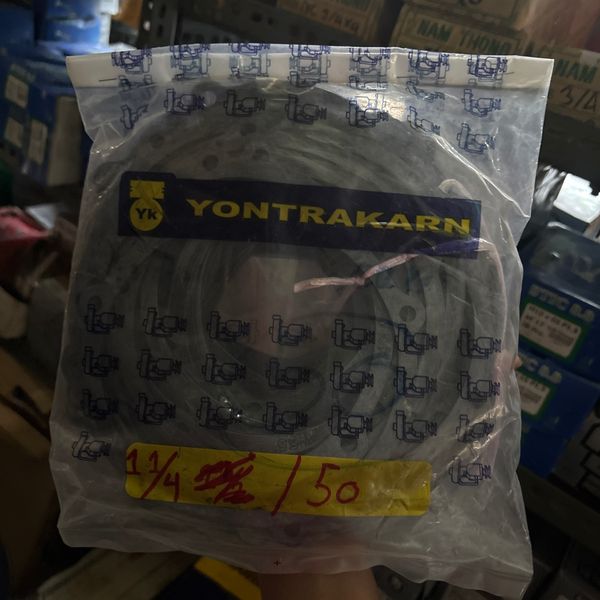 ปะเก็นปั๊มน้ำ YK 1.1/4" CR125