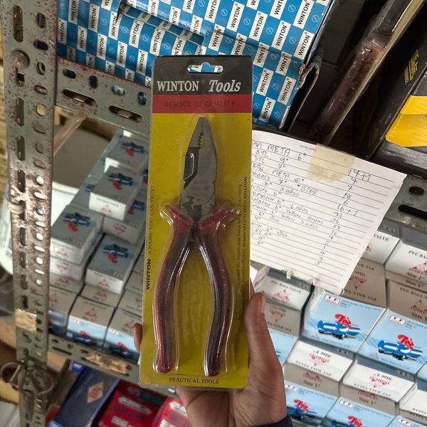 คีมตัด WINTON TOOLS ด้ามแดง