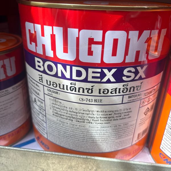 CHUGOKU SX TH6166A CS-743 BLUE