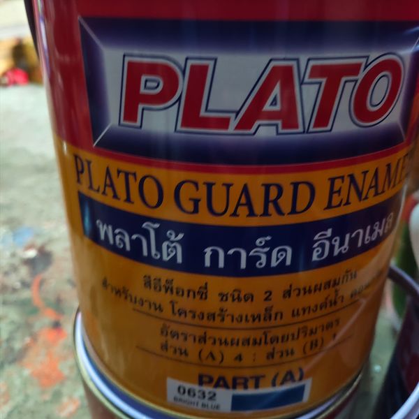 PLATO GUARD ENAMEL (สีฟ้า) 0632 3.028L