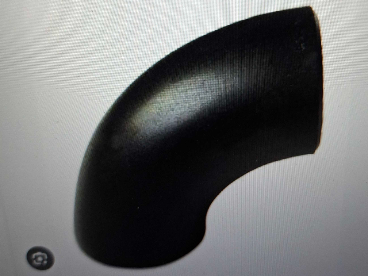 ข้องอเชื่อม 3" เหล็กดำ