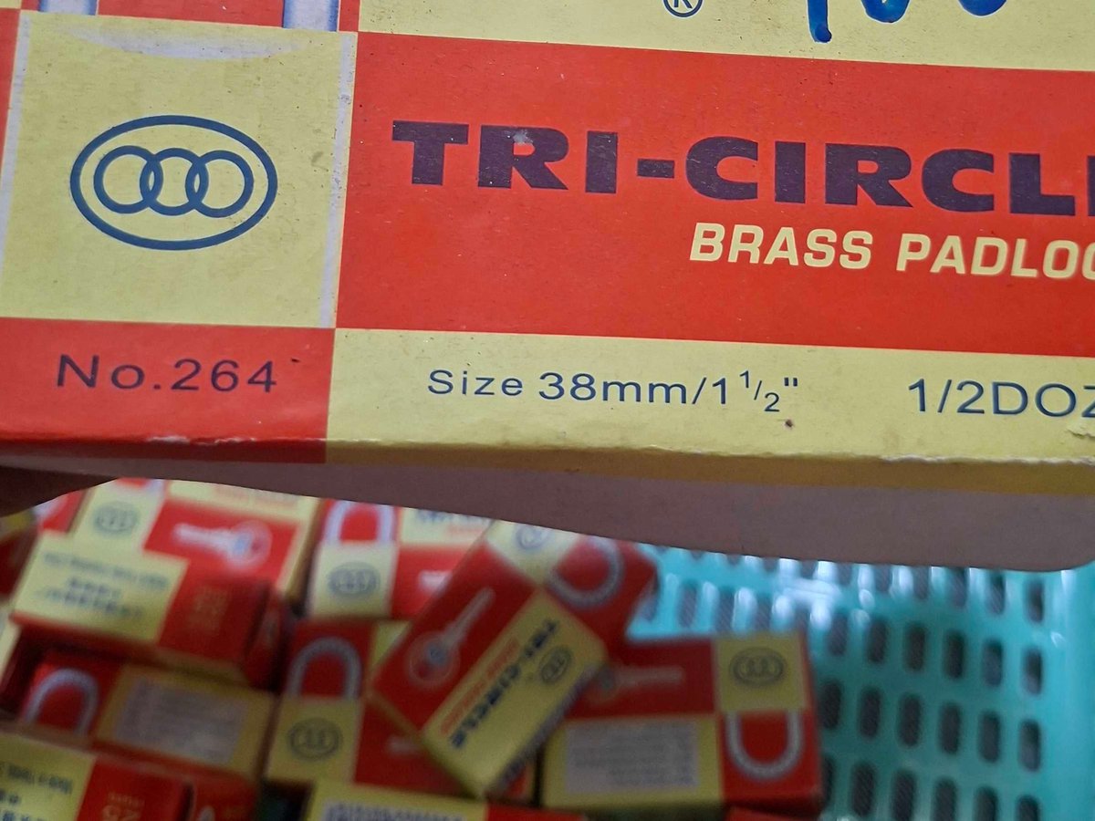 แม่กุญแจ TRI-CIRCLE 264 (38mm/1.1/2")