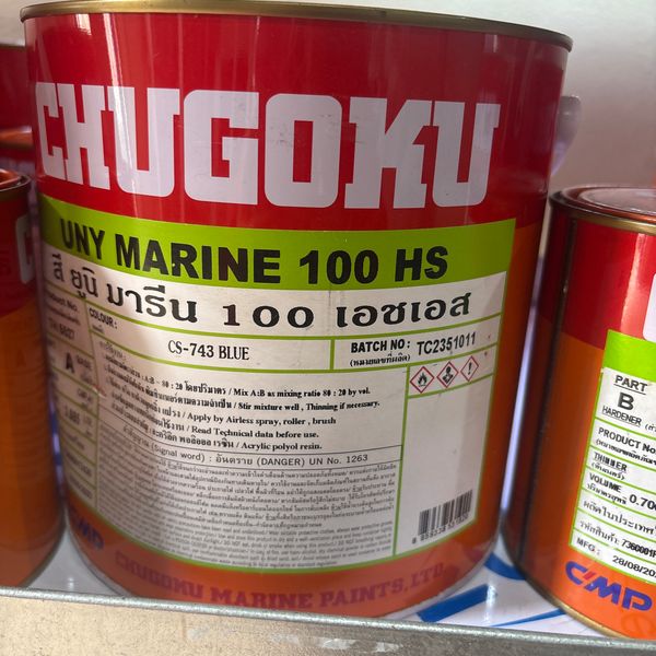 CHUGOKU 100HS TH5527 CS-743 BLUE