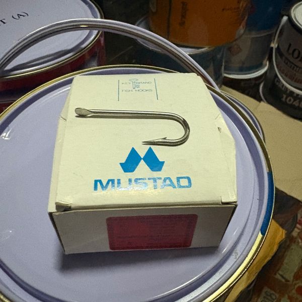 (F) เบ็ด 5 ไม่เจาะรู MUSTAD