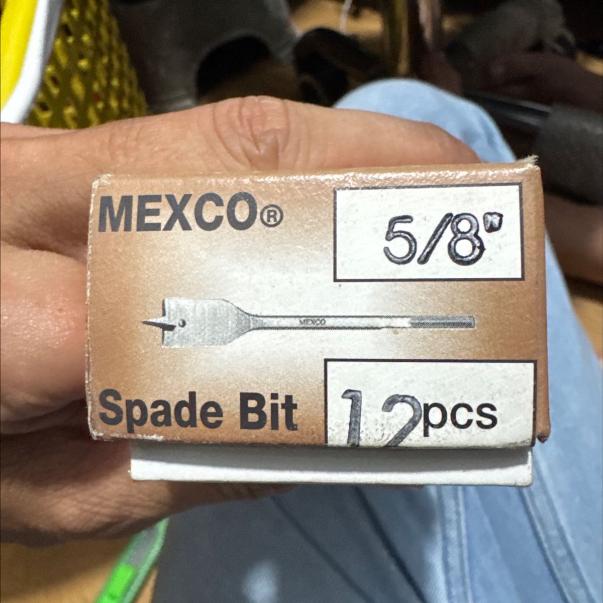 ดอกสว่าน 5/8 ใบพาย MEXCO