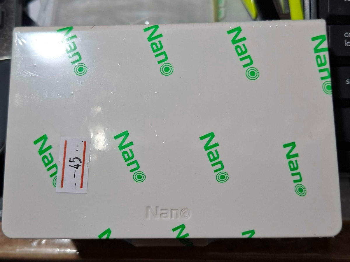 กล่องกันน้ำ 2*4 NANO ฝาเปิด-ปิด