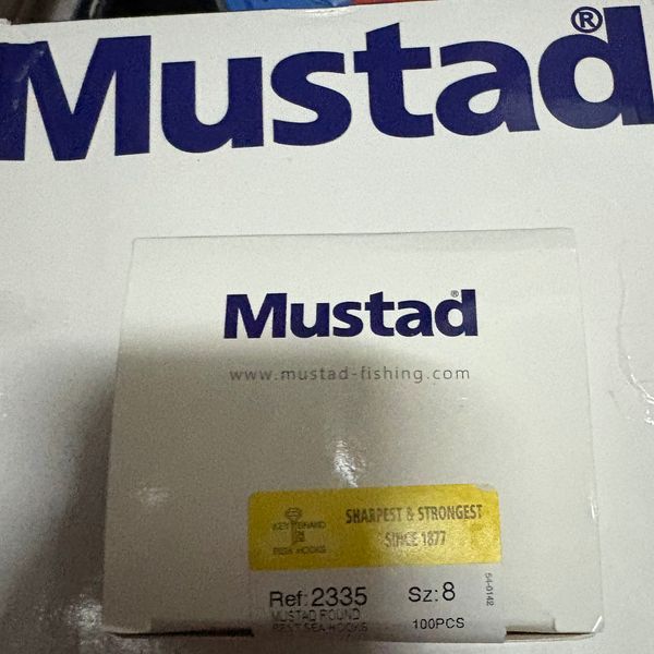 (F) เบ็ด 8 MUSTAD 2335