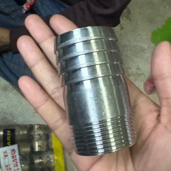แป๊บสวมยาง 1.1/4*3" STL