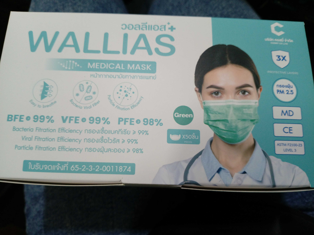 ผ้าปิดจมูก WALLLIAS