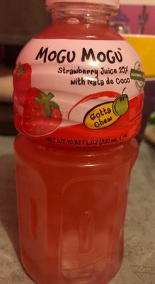 Mogu mogu (Sappé) Fraise et Nata de coco 32 cl