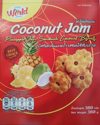 Little World ขนมปังไส้สับปะรด 380 g.