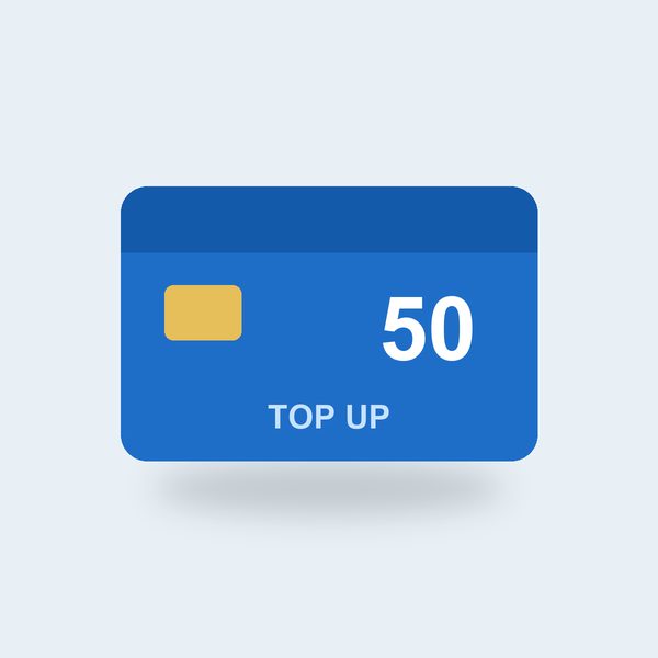 บัตรเติมเงินมือถือ 50 บาท (เลิกขาย)